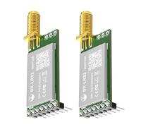 2PCS DX-LR32 No development required Semtech SX1262 LORA UART Interface modulee AT Conman 868/915MHz 22 dBm 5KM Long Rang Compatible with Arduino CE FCC Certification (DX-LR32-900T22D*2 PCS)
