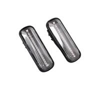 2Pcs Dynamic LED Side Marker Lights Turn Signal Indicator Car Accessories For Civic EK 2 3 4dr Ballade For CRV For Prelude 1995-1999 Turn Signal Light Lamp(Crystal)