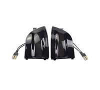 2pcs Dynamic Turn Signal Light Side Wing Rearview Mirror Sequential Indicator Blinker Lamp For Ford For Focus 2 MK2 2004-2008 C-MAX(Yellow)