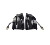 2pcs Dynamic Turn Signal Light Side Wing Rearview Mirror Sequential Indicator Blinker Lamp For Ford For Focus 2 MK2 2004-2008 C-MAX(Yellow)