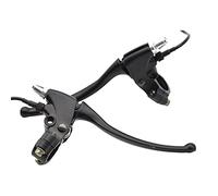 2pcs E Bike Brake Levers Aluminium Alloy Left Right Hand Brake Power Failure Hand Lever For Electric Bike Scoooter And Clutch Levers Dirtbike Cables Motorcycle For Dirt Pin Hydraulic Perch Adjustable