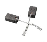 2Pcs E64 Carbon Brush 6x10x17mm for Bosch GWS12-125S | Angle Grinder 1200W with Spring Wire Replacement Power Tool Parts