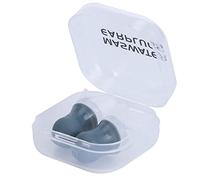 2Pcs Ear Plugs Noise Reduction Silicone Protective Earplug for Swimming Flying (Gray Large Size + pp Box)