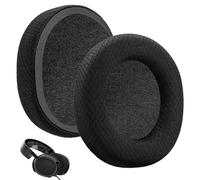 2PCS Earpads Replacement Fit for SteelSeries Gaming Earphone Pads for Arctis 1/3 / 5/7 / 7+ / 7P / 7P+ / 7X / 7X+ / 9 / 9X / Pro/Nova Pro/Nova/Prime Headset Cushions HD Headphone Foam Black