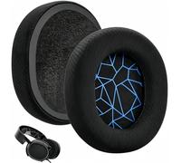 2PCS Earpads Replacement for SteelSeries Gaming Headset Ear Pads Cushion Earmuffs for Arctis 1/3 / 5/7 / 7+ / 7P / 7P+ / 7X / 7X+ / 9 / 9X / Pro/Prime Wireless Headphones Black Fabric with Blue