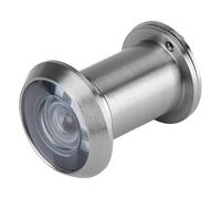 2pcs Easy Install Door Viewer for Front and Back Doors, Ensure Safety by Seeing Who is Knocking Without Opening Your for Door(Silver)