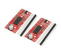 2Pcs EasyDriver Shield Stepper Motor Driver V44 A3967 7V-30V Microstep Control For Arduino DIY Electronics Projects