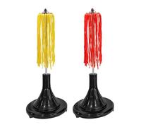 2Pcs Educational Electroscope Device Electricity Detector Electric Experiment Supplies for Physics Experiment Static Electricity Tester