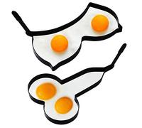 2PCS Egg Cooking Rings, Stainless Steel Funny Egg Fryer Non-Stick DIY Egg Ring With Foldable Handle For Hamburgers, Eggs And Pancakes