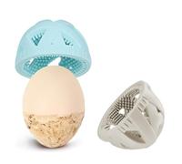 2Pcs Egg Scrubber for Fresh Eggs, Silicone Egg Cleaner Brush, Rotary Egg Wash Brush Reusable Egg Cleaning Brush for Kitchen Tool