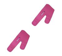 2pcs Elastic Face Lifting Belt for Men and Women, V Shaped Contour | Yoga Fabric Bandage, Reduces Nasolabial Folds and Double Chin, Firming Support for Daily Skincare Use