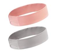 2Pcs Elastic Fitness Sweatbands Unisex Sport Sweat Headbands Workout Sweatband for Running Cycling Volleyballs Tennis Sweat Absorbing Elastic Headbands