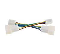 2pcs Electric Bike Motor Controller Cable Waterproof Abs Connector