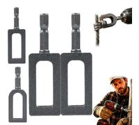 2PCS Electric Drill Wire Twisting Tool - Wire Twister Tool for Drill,Heavy Duty WireTwister for Drills with 1/4" Hex Shank,Professional Wires Twisting Tools for Fencing,Tying,Construction,Alloy Steel