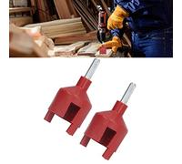 2pcs Electric Fence Insulator Mounting Sleeve Plastic Electronic Installation Tools for Farm Garden Drill Use Lightweight Efficient