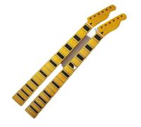 2pcs Electric guitar neck, 22nd fret, 25.5-inch maple fretboard inlays