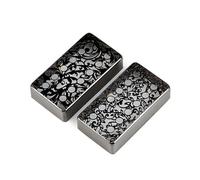 2Pcs Electric Guitar Pickup Cover 50mm & 52mm 12 Hole Guitar Parts Accessory Type 2