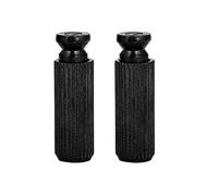 2Pcs Electric Guitar Tremolo Bridge Studs, Adjustable Guitar Tremolo Anchor Stud Replacement Parts for Floyd Rose (Black