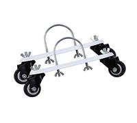 2Pcs Electric Heater Mobile Bracket 360 Degree Directional Wheel Stand Universals Base Easy to Use Oil Filled Heater Caster with