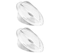 2pcs Electric Pepper Mill Cover Acrylic Dust Protector for Kitchen Use