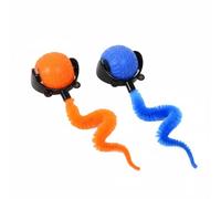 2PCS Electric Pet Intelligent Obstacle Avoidance Cat Toy with 3 Modes Automatic Rolling Interactive for Cats Tap to Long-Lasting Battery Relieves Boredom