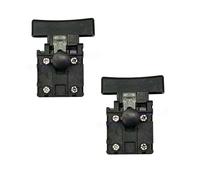 2Pcs Electric Planer Power Switcher Replacement Ergonomic Easy Installation Woodworking Equipment Accessories Permanent Tool Accessories