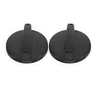 2pcs Electric Pressure Cooker Timer Knob Plastic Black Control | Easy Installation, Precise Time Control, Appliance Owners, Kitchen Repair, Office Use, Universal Fit