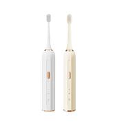 2PCS Electric Toothbrush for Adults, USB Rechargeable with 3 Extra Brush Heads, 40,000 High-Frequency vibrationsToothbrush, IPX7 Waterproof, Soft Bristles