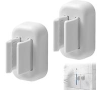 2PCS Electric Toothbrush Holder Wall Mounted, Self-Adhesive Electric Toothbrush Organizer Waterproof Multi-Function Holder for Dorm, Cabinet Toothbrush Head Holder Fast Drying and Ventilation