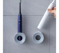 2PCS Electric Toothbrush Holder Wall Mounted Toothbrush Holders for Bathroom Electric Toothbrush Stand Toothbrush Caddy Electric Toothbrush Wall Holder