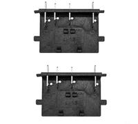 2PCS Electric Wrench Pin Control Board - For Bosch Lithium Battery Power Tools, Adapter Holder Mount Connector DIY Replacement Parts, Black ABS 51x36mm