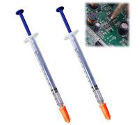 2PCS Electrical Conductive Adhesive Glue,Electro-Conductive Adhesive Glue for Repair,0.2 ML Sil-ver Conduc-tive Wire Glu-e,Sil-ver Conduc-tive Glu-e,Wire Electrically Paste Adhesi-ve