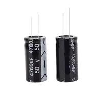 2PCS electrolytic capacitor 50V4700UF 4700UF50V volume 18 * 35mm