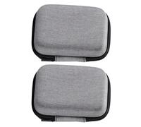 2pcs Electronic Product Storage Bag Portable Eva Zipper Waterproof