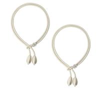 2Pcs Elegant Curtain Tie Backs Functional Rope Curtain Holdbacks Adjustable Boho Style Tie Back Elegant Flower Curtain Tiebacks for House Decorations
