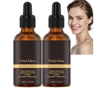2pcs Elixir Anti Aging Serum,Advanced Anti-Wrinkle Face Serum with Peptide&Hyaluronic Acid,Hydrating Moisturiser for Skin Renewal,Reduces Fine Lines,Fades Dark Spots,Improve Skin