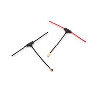 2PCS ELRS 2.4GHz Mini T Antenna ipx1 UFL 40mm 70mm for EP1/ EP2/Nano Beta FPV Super-D Receive FPV Racing Drone DIY Parts (2pcs 40mm Red)