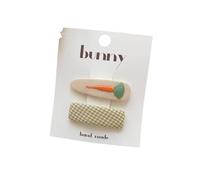 2Pcs Embroidered Fruit Flowers Beautiful Hair Clips, Cute Versatile Hairpins for Women, Fashionable Hair Accessory Gifts