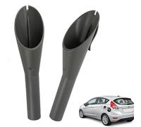 2Pcs Emergency Diesel Fuel Filler Lightweight and Portable Plastic Emergency Petrol Funnel - Capless Plastic Funnel for Ford, Grey, 1782177, 1833948 an essential refueling tool for cars