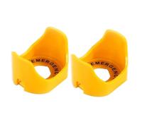 2Pcs Emergency Stop Button Protective Covers Push Button Switch Guard Button Protector for Industrial Machinery(Style B)