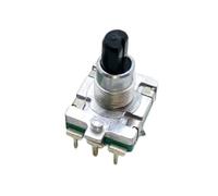 2PCS Encoder EC16 With Press Switch 5-pin Amplifier Volume Control Regulator D Axis 20mm