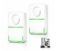 2Pcs Energy Saving Device Electric Electricity Voltage Stabilizer Protector Smart Power Saver for Household Office Buildings Shopping Malls Energy Consumption Cost Savings(UK Plug)