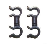 2pcs Engine Bay Hose Clamps - for EA839 3.0T Engine - Anti-Friction Brackets with Rubber Padding to Stop Hose Wear - Heat Resistant Nylon Clips - for Vacuum Lines and