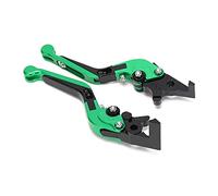 2pcs Engine Brake Levers Adjustable CNC Aluminum Alloy Replacement for ADV150 2019-2021 (Vegetable)