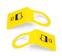 2pcs Engine Coolant Reservoir Cap Replacement Compatible with Jeep/Dodge/Chrysler Ram C/V (2012-2015) 55111074AA, 55111074AB, 55038011AB, 55116874AE, 52079331, 54201 Part Numbers