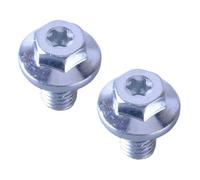 2Pcs Engine Oil Pan Drain Plug Bolt Gasket Compatible With Sierra Cascada Encore Envision