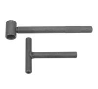 2pcs Engine Valve Screw Adjusting Wrench for Motorcycle Steel Silver