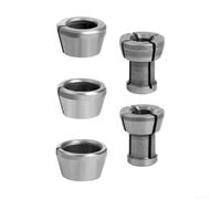 2PCS Engraving and Trimming Machine Chuck Adapters, Strong Carbon Steel, Designed for Durability (2PCS 10x8)