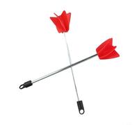 2pcs Epoxy Resin Mixer Paddles for Electric Drill| 1/4" Shank | Epoxy Resin Mixer,Electric Drill Attachment,Paint Mixing Paddle, for helix Stirrer Tool,Viscous Liquid