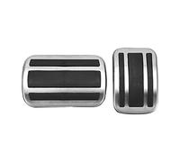 2Pcs erator Pedal Brake Footrest Pad, Aluminum y Replacement for 308S 308 408 4008 5008, Non Slip with PPE Rubber, Enhanced Friction Coient